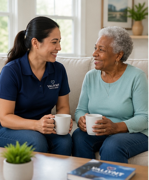Companion care and conversation at home